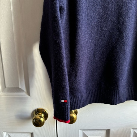vintage tommy hilfiger wool holiday sweater - Picture 5 of 6